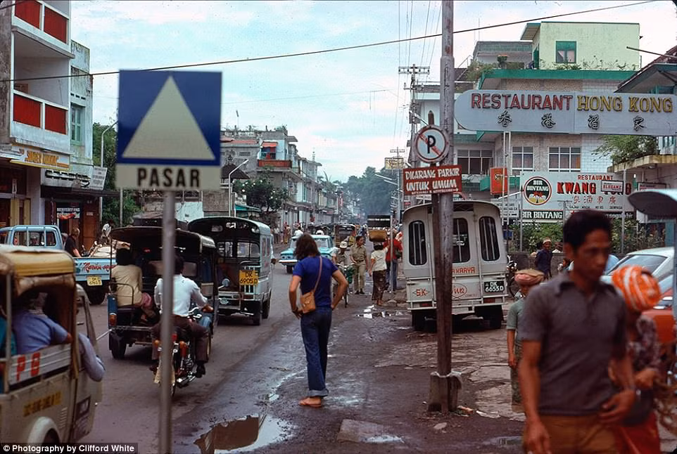 Một hình ảnh khác ở Denpasar.