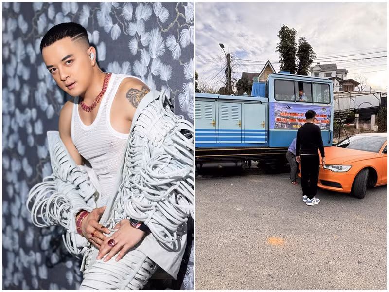Cao Thai Son va loat sao Viet thoat chet khi xe hoi gap tai nan