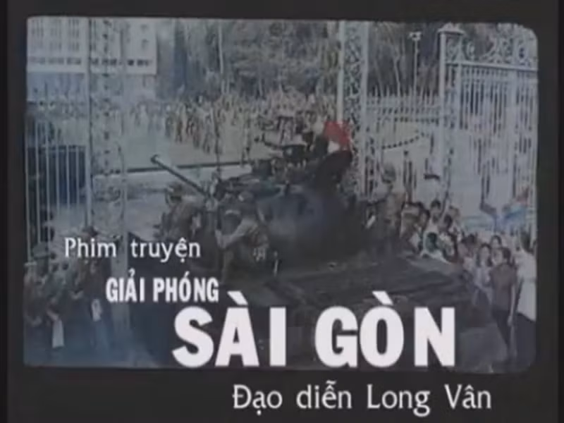 Ngoài Biệt động Sài Gòn, đạo diễn Long Vân thực hiện phim Giải phóng Sài Gòn - 2005. Ảnh: VTV.