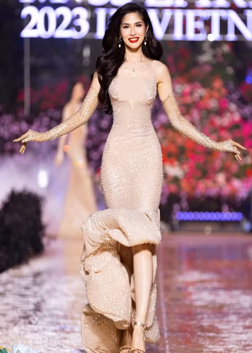 Tại quê nhà, Yllana làm người mẫu, đóng quảng cáo, dẫn chương trình truyền hình. Ảnh: Miss Earth.
