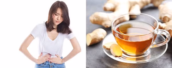Trường hợp lạnh bụng, khó tiêu, tiêu chảy hoặc ăn thức ăn sống gây đau dạ dày nên ăn gừng bỏ vỏ. Nguyên nhân bởi gừng sau khi gọt vỏ tính ấm của gừng tăng lên. Khi đi vào cơ thể, nó sẽ phát huy tác dụng đẩy hơi lạnh ra ngoài.