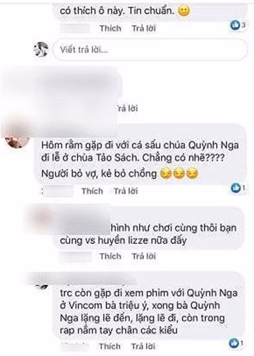 Quynh Nga bi nghi la nguoi thu ba, Viet Anh buc xuc len tieng-Hinh-2
