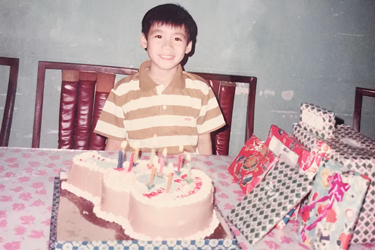 Niềm đam mê ca hát của Khánh Phương được bố mẹ ủng hộ.