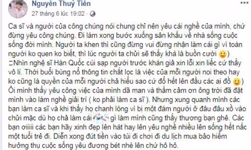 Tien Cookie khuyen ca si “khong yeu cong chung“: Suy nghi thien can!-Hinh-2