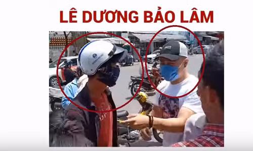Le Duong Bao Lam bi danh khi di tu thien, vo phan ung gat