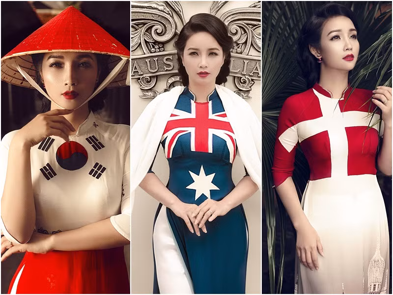 "Bà mẹ hai con" khoe nét đẹp không góc chết trong từng shoot hình.