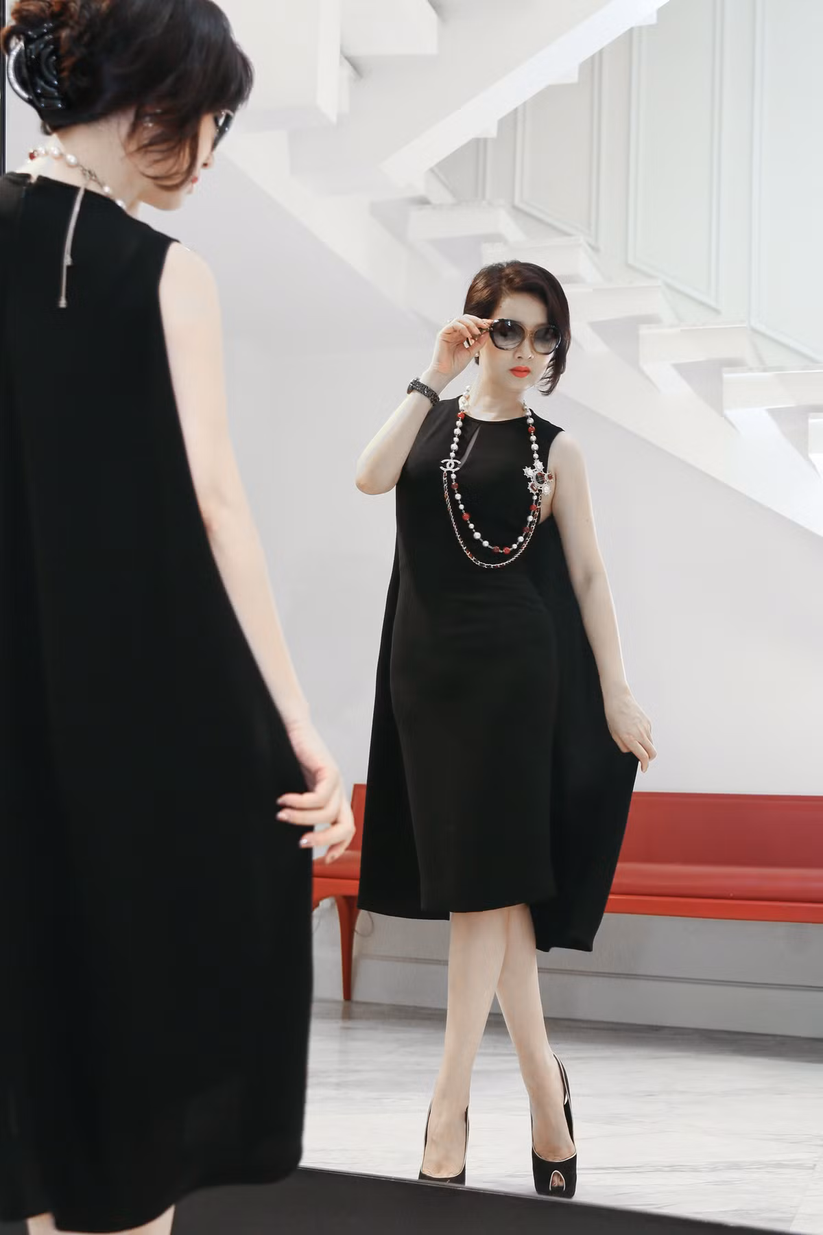 Dự kiến, Giáng My sẽ mặc 2 thiết kế: một đơn giản, nhẹ nhàng, sang trọng trên thảm đỏ và một thiết kế lộng lẫy, kiêu sa xuất hiện trên sàn diễn với vai trò MC.