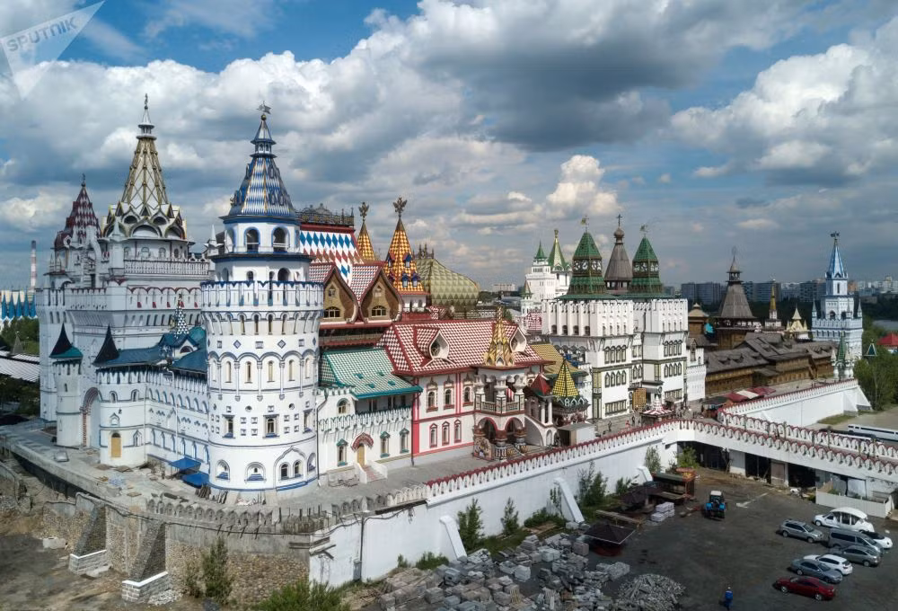 Kremlin ở Izmaylovo là một viện bảo tàng và khu tổ hợp giải trí ở thủ đô của nước Nga. Đây là nơi diễn ra nhiều lễ hội và triển lãm trong thành phố. Ảnh: Sputnik.