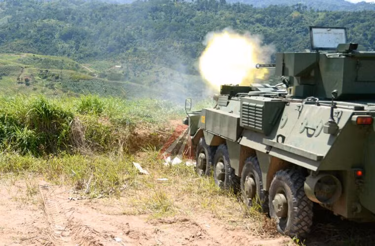 Trong ảnh, pháo tự động ZTM-1 30mm bắn thử nghiệm. Nguồn ảnh: Ukroboronprom