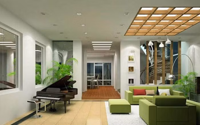  3. Nhìn xuyên bếp từ cửa chính: Nếu như vừa mở cửa là có thể thấy bếp, chắc chắn sẽ hao tài tốn của, có tài vận cũng khó mà giữ được. Nhà bếp là kho tài của một ngôi nhà, vừa mở cửa ra đã nhìn thấy kho tài thì tiền tài rất khó cất giữ.