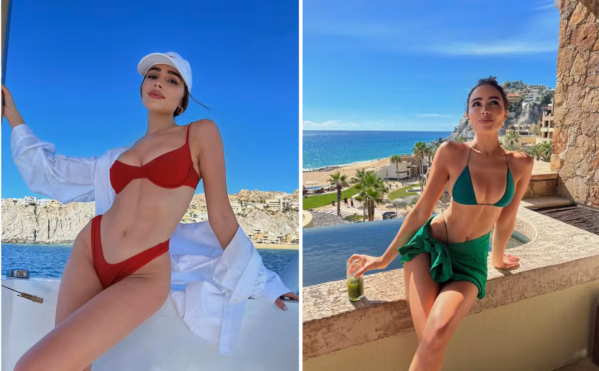 Không chỉ khoe dáng trong những trang phục cut out hay xuyên thấu, bó sát, cô còn khiến người hâm mộ trầm trồ khi khoe chỉ số cơ thể hoàn hảo trong những bộ bikini bắt mắt trong chuyến đi nghỉ đầu năm.