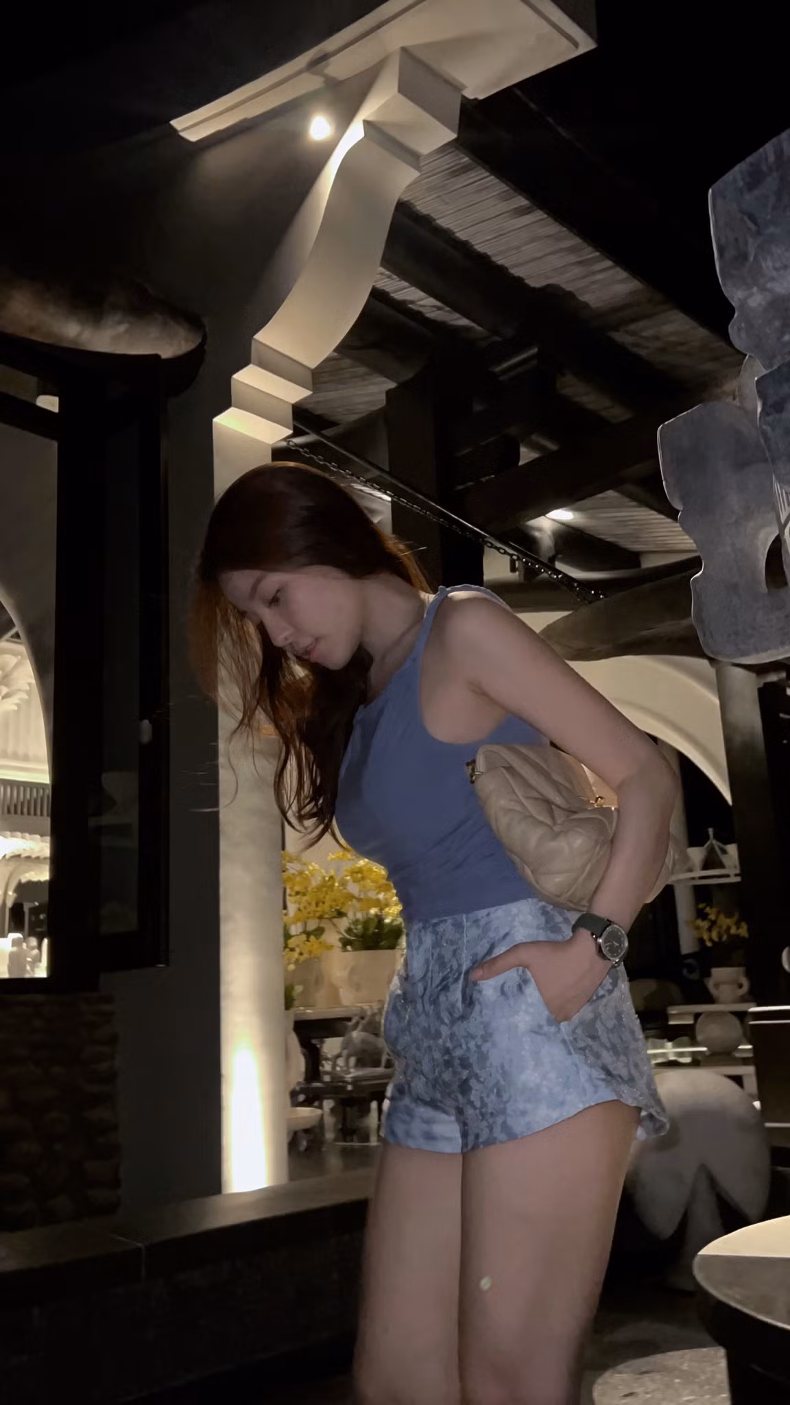 Trâm Anh hiện đang làm việc trong Nam, ở lĩnh vực thẩm mỹ, làm đẹp.