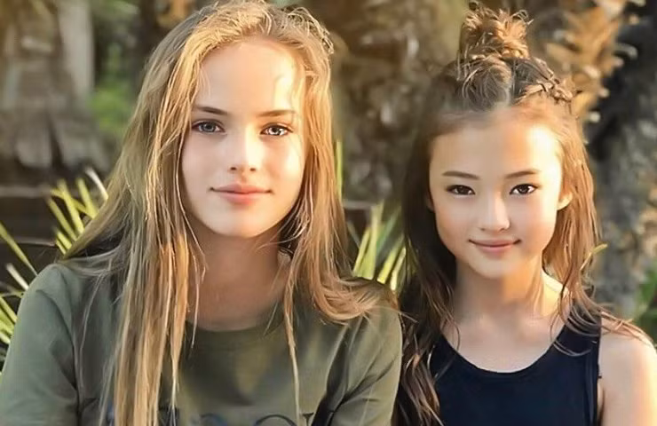 Ella Gross và Kritina Pimenova là hai cái tên thường xuyên lọt vào danh sách những bé gái đẹp nhất thế giới từ khi còn nhỏ.