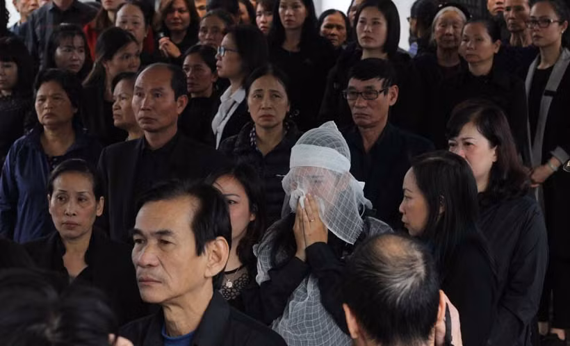 Thiếu tá Nguyễn Thành Trung ra đi khi vợ đang mang thai người con thứ hai.