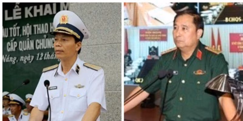 Bo nhiem hai tan pho tong Tham muu truong Quan doi nhan dan VN