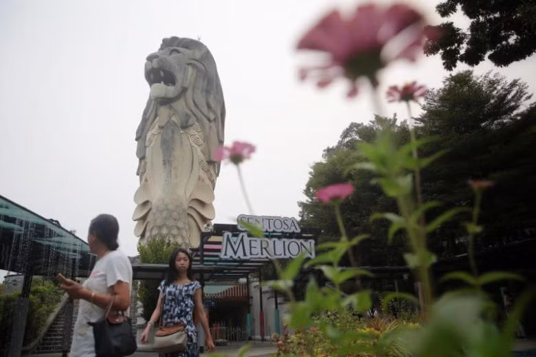 Dự án Sentosa Sensoryscape được thi công sau khi dỡ bỏ tượng sư tử biển có tổng kinh phí đầu tư lên đến 65 triệu USD.