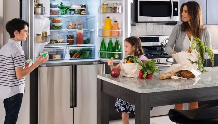Để chiếc tủ lạnh hoàn thành tốt nhiệm vụ của mình, bạn cũng nên kiểm tra hoạt động của tủ, dọn dẹp tủ lạnh, bỏ những đồ để lâu không dùng đến, vệ sinh tủ sạch sẽ và khử mùi hôi cho tủ... Ảnh: Internet