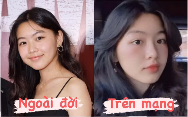Trong một diễn biến khác, rất nhiều "thánh soi" đã quyết định so sánh khoảnh khắc mặt mộc này với loạt ảnh sống ảo trên mạng xã hội của Lọ Lem trước đó. Ở cả 2 phiên bản, gần như không có chút khác biệt nào.