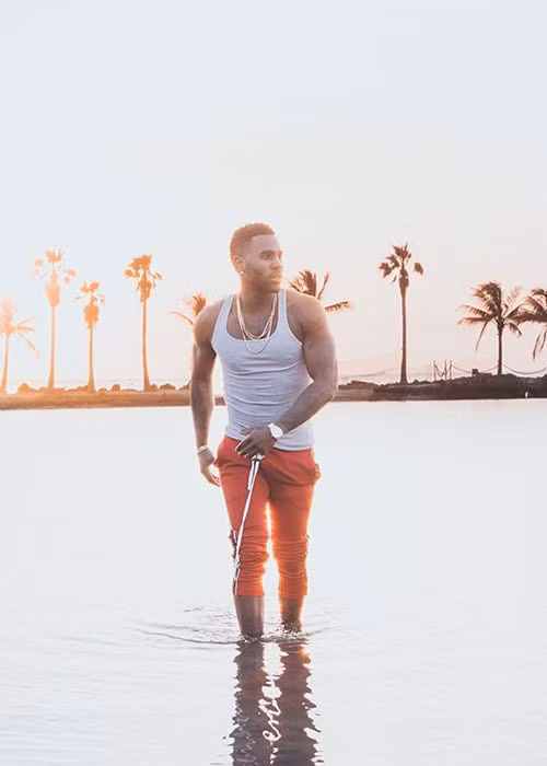 Jason Derulo tập sáng tác từ năm 5 tuổi và ra mắt ca khúc hoàn chỉnh đầu tiên "Crush on you" vào năm 8 tuổi. Ảnh: FBNV