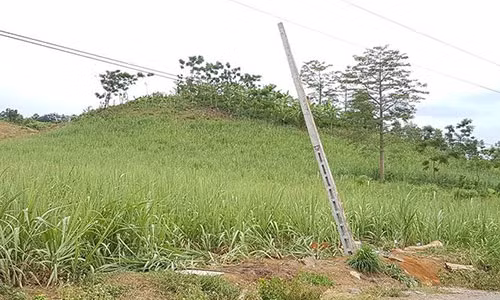 Hiện trường vụ việc.