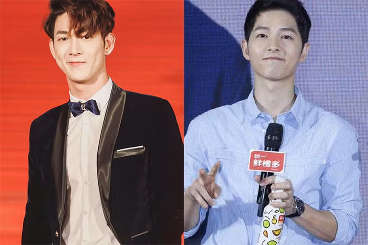 Điển trai không kém Song Joong Ki nhưng diễn xuất của Song Luân vốn không được đánh giá cao, thậm chí bị chê một màu. Ảnh: FBNV