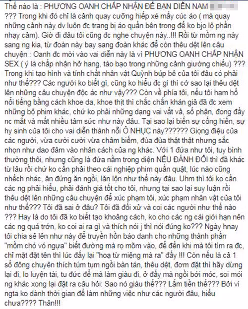 Chia sẻ của Phưng Oanh.