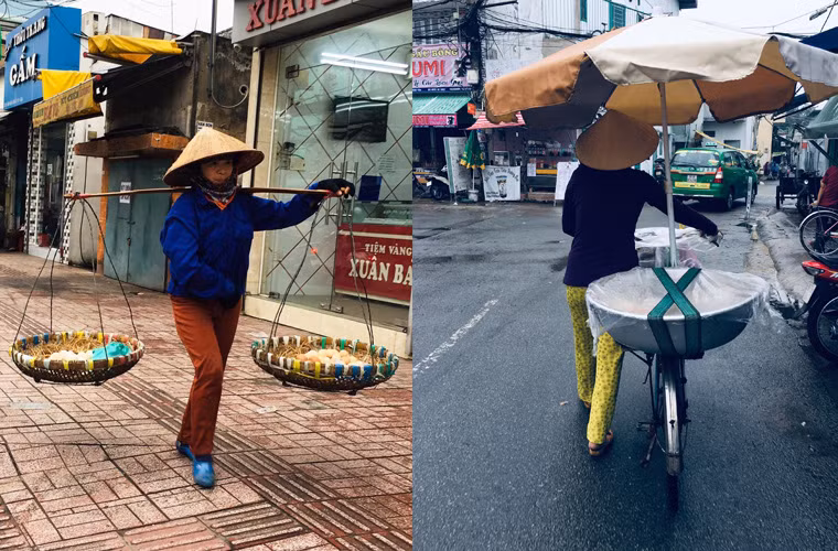 Những "thân cò" lặn lội mưu sinh trên khắp đường phố ở Sài Gòn. Tất cả đều không quản khó khăn, gian khổ để kiếm tiền l cho những đứa con ở quê nghèo được ăn học đến nơi đến chốn.
