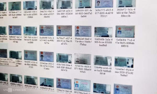 Vừa qua, h àng nghìn chứng minh nhân dân bị rao bán cùng với căn cước công dân (mặt trước, mặt sau), ảnh/video selfie, địa chỉ, số điện thoại và email của người Việt Nam với giá 9.000 USD trên diễn đàn hacker. Trong đó, riêng một tệp tin dung lượng 1,4 GB chứa thông tin của 3,6 nghìn người.