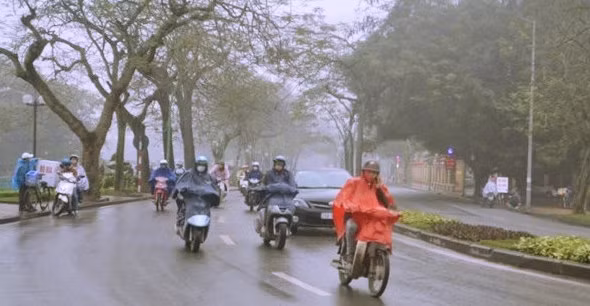 Dem nay, khong khi lanh lan rong o mien Bac