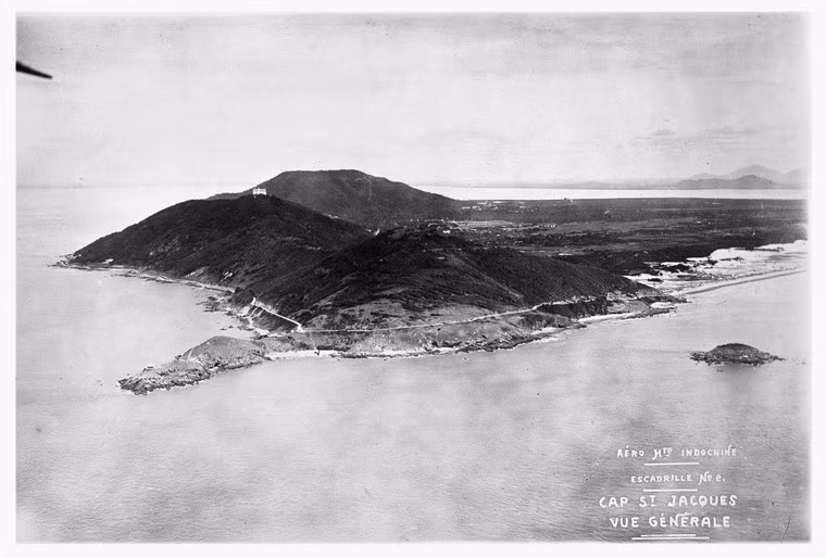 Toàn cảnh bán đảo Vũng Tàu thập niên 1930.