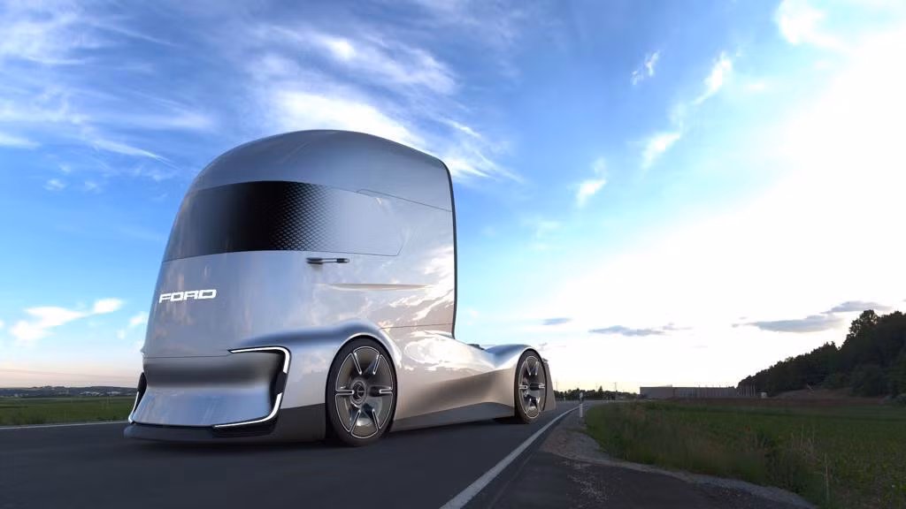 Concept xe đầu kéo này theo hãng xe ôtô Ford thì được lấy cảm hứng từ nhân vật siêu anh hùng Marvel, cụ thể là chiếc mũ của Người Sắt.