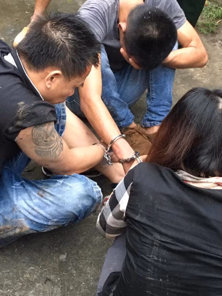Su that thong tin nhom nguoi den nghia trang dao trom mo o Hai Duong
