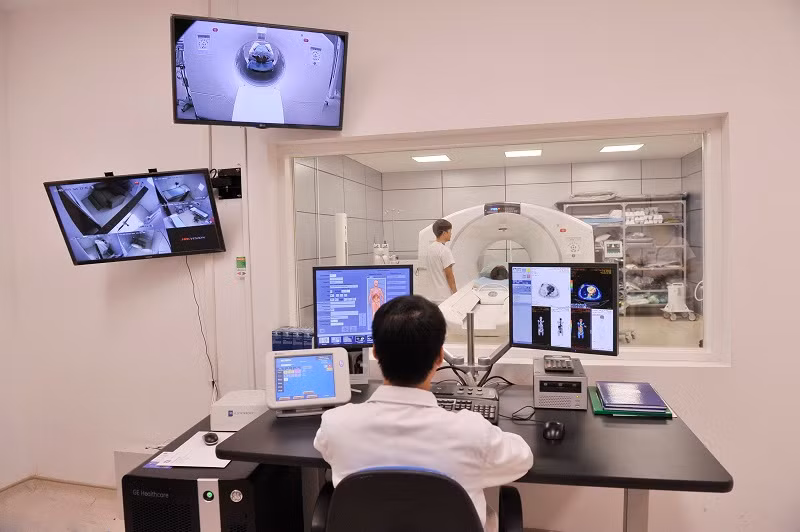 Vinmec Times City là bệnh viện tư nhân đầu tiên tại Việt Nam triển khai hệ thống chụp PET/CT với chất lượng dịch vụ vượt trội.