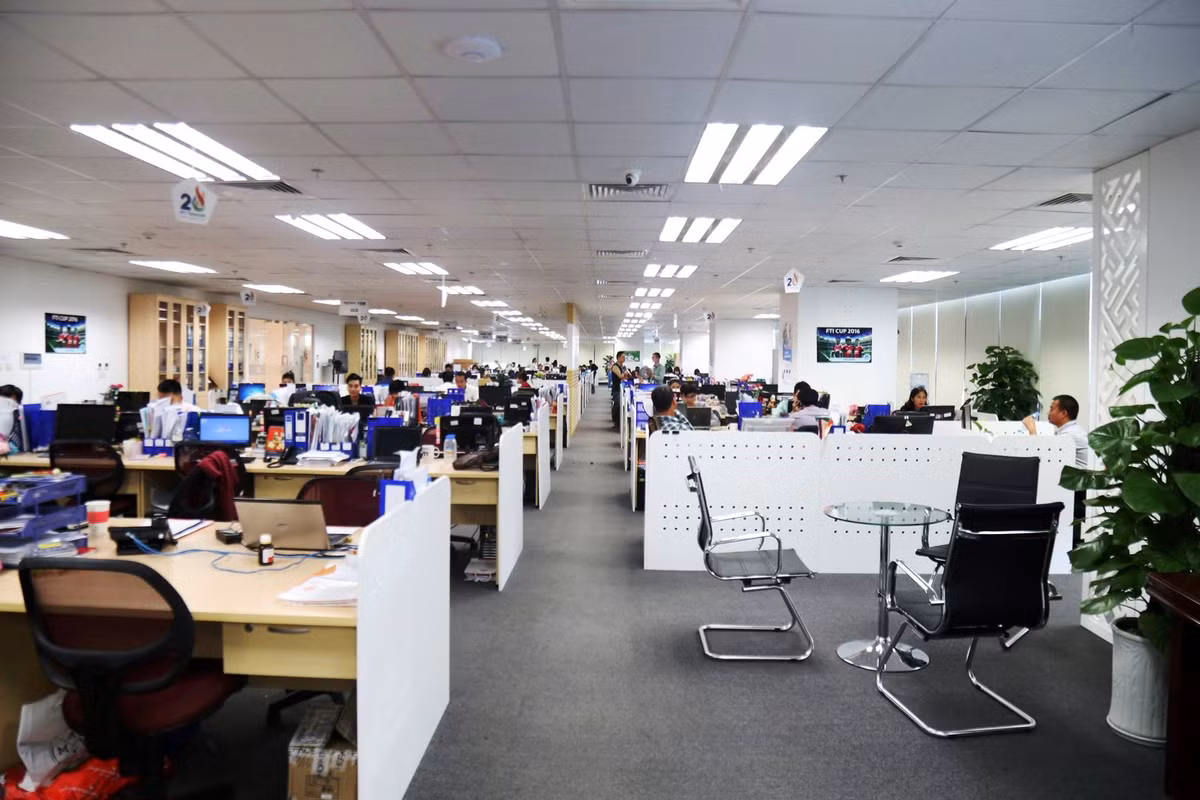 Văn phòng FPT tại TNR Tower Nguyễn Chí Thanh.