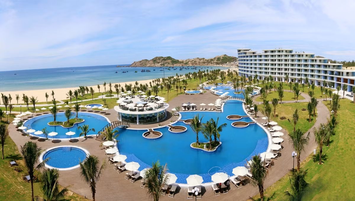 Quần thể sinh thái FLC Quy Nhơn nhìn từ trên cao