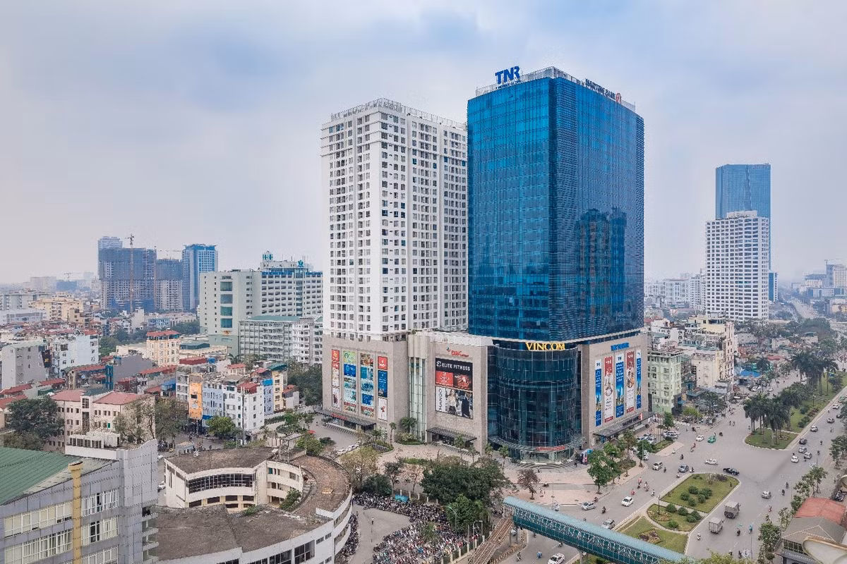 Toàn cảnh tòa TNR Tower Nguyễn Chí Thanh.