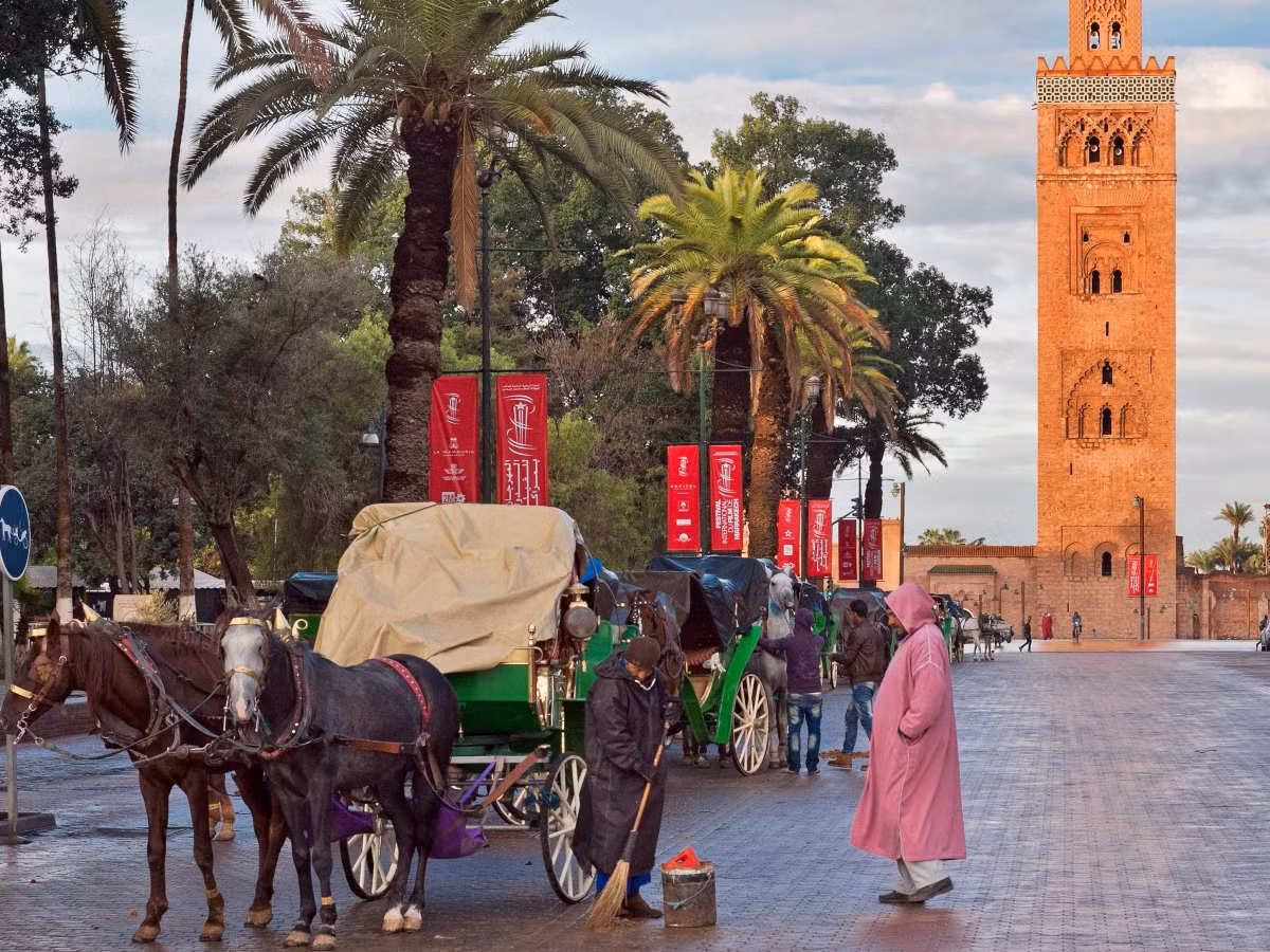 Đây là lần đầu tiên du khách chọn Marrakech, Maroc là địa danh đứng đầu danh sách 10 điểm đến hấp dẫn du khách nhất năm 2015. Trước đó, năm 2014, Marrakech xếp ở vị trí thứ 6 trong danh sách tương tự trên.