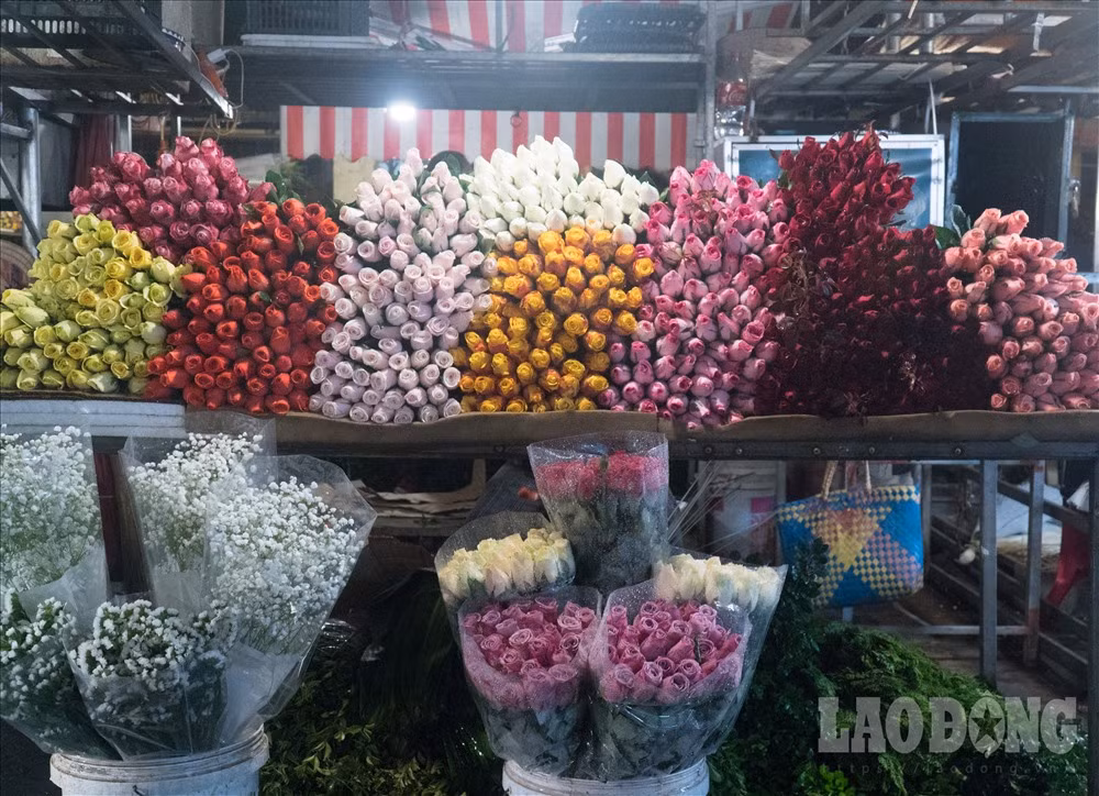 Nguồn hoa tươi được đưa về từ các nhà vườn vùng lân cận như: Tây Tựu, Đông Anh, Gia Lâm, Phúc Yên, Mê Linh… thậm chí còn mang về từ Sa Pa, Đà Lạt hay nhập khẩu từ nước ngoài để bảo đảm nguồn hoa chất lượng, phong phú.