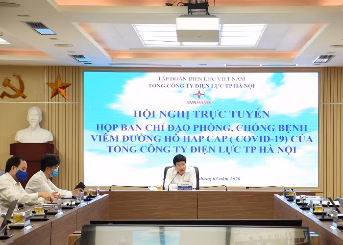 EVNHANOI quyet giu vung dong dien giua dich Covid-19