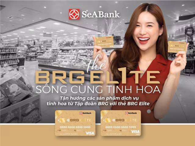 SeABank va BRG ra mat the BRG Elite voi dac quyen 