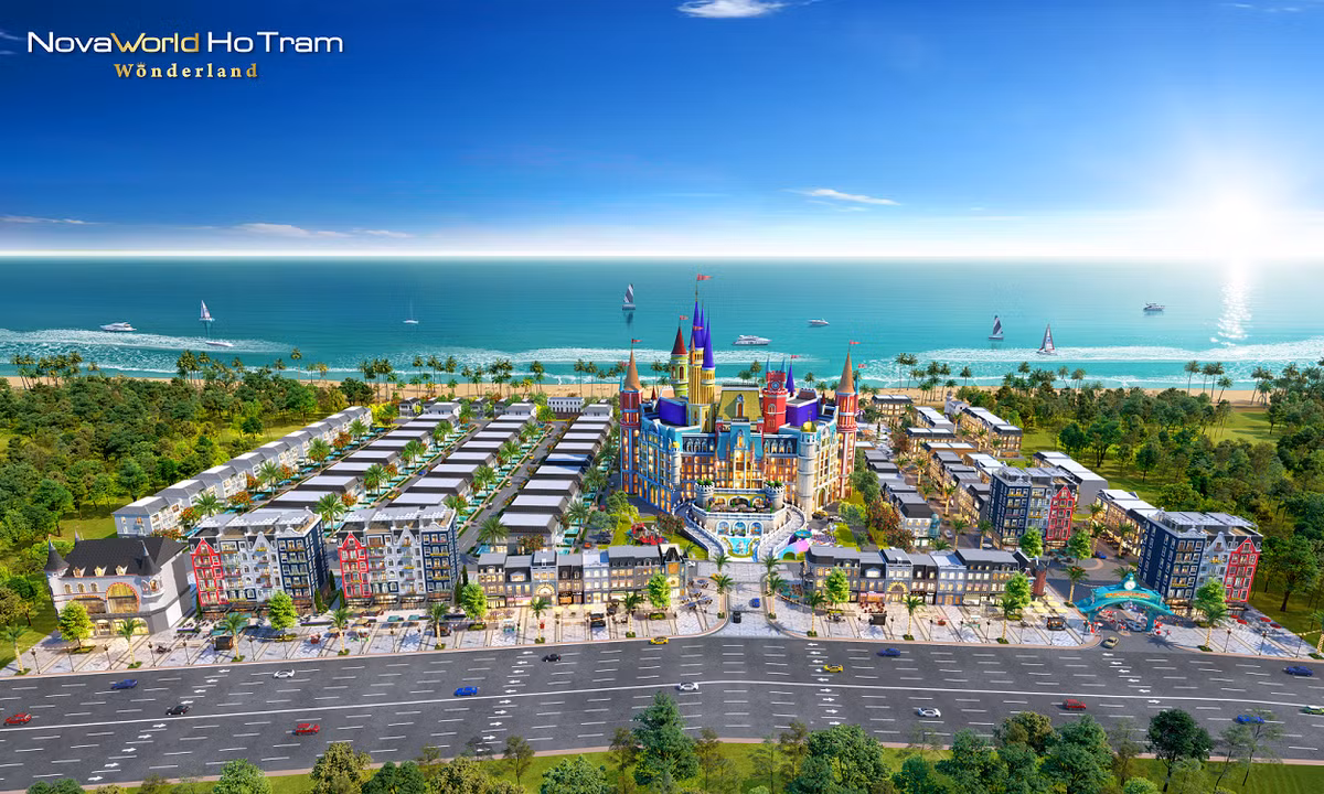Shophouse bien Wonderland: diem sang BDS du lich hiem co trong nam 2020