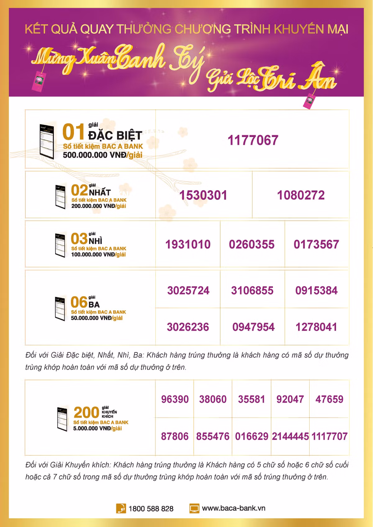 Bac A to chuc quay thuong khuyen mai mung Xuan Canh Ty - Gui loc tri an