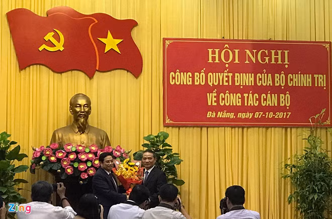 Bo truong Giao thong van tai Truong Quang Nghia lam Bi thu Da Nang