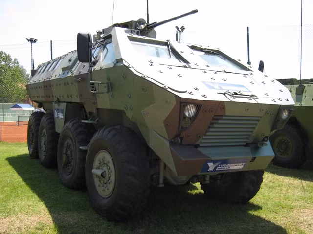 Đây là mẫu xe bọc thép kháng mìn (MRAP) đầu tay của công ty quốc phòng Yugoimport. Lazar BVT hoạt động tốt trong điều kiện tác chiến đô thị chật hẹp nhờ vào vỏ giáp hiệu quả và dựa trên khung gầm xe tải việt dã TAM-150 nổi tiếng. Xe có thể chở được 10 lính kèm theo một tháp pháo tự động với nhiều kiểu lắp đặt vũ khí. BVT có trọng lượng 16,3 tấn, trang bị động cơ V8 turbo diesel 440 mã lực, cho tốc độ tối đa 65 km/h và tầm hoạt động 600 km.