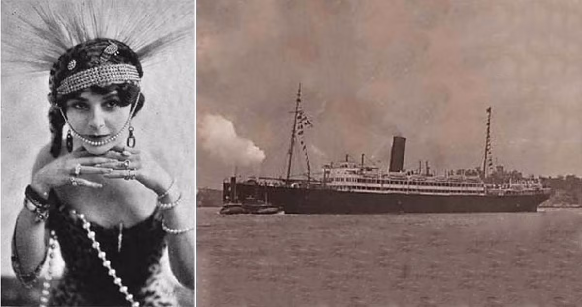 4. Marie Empress là một nữ diễn viên người Anh bị mất tích trên một tàu viễn dương vào năm 1919, ngay trước khi nó được chuẩn bị cập cảng ở New York. Cô được nhìn thấy lần cuối bởi một nữ tiếp viên đã mang cho cô một cốc nước và Marie Empress được cho là đã chết sau khi bị rơi xuống tàu.