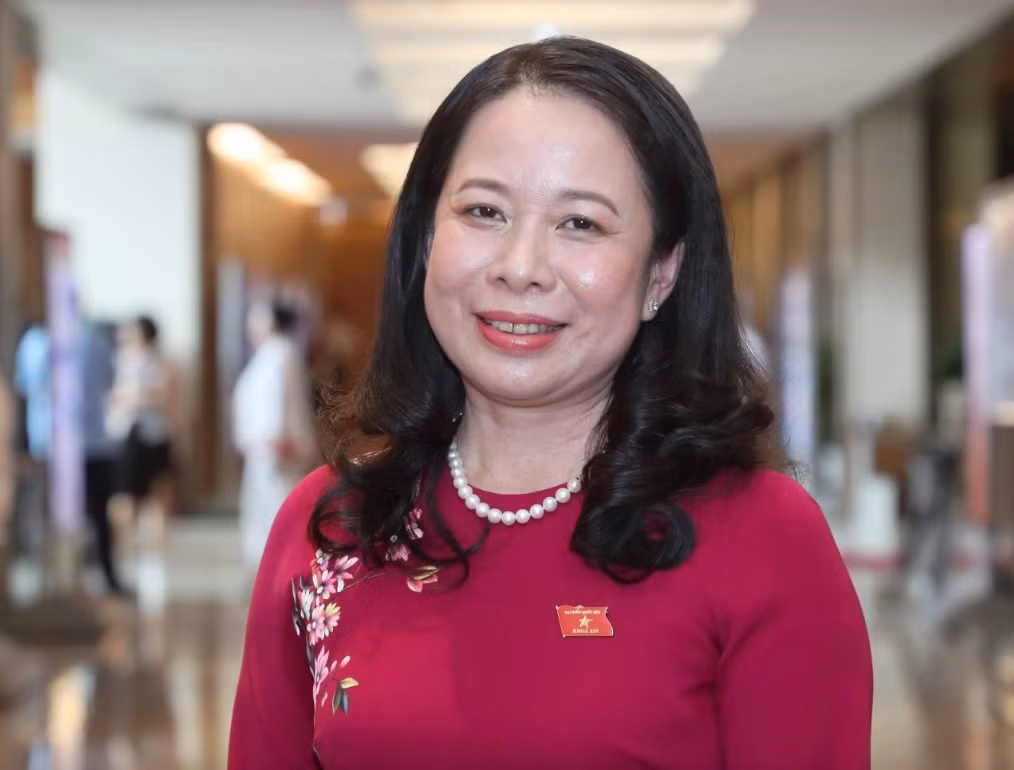 Bà Võ Thị Ánh Xuân được phân công giữ quyền Chủ tịch nước Ba Vo Thi Anh Xuan duoc phan cong giu quyen Chu tich nuoc