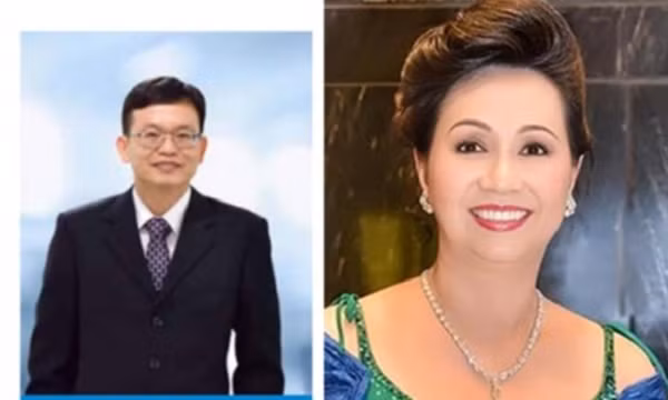  Tạ Chiêu Trung, Tổng giám đốc Công ty Tài chính Việt Vĩnh Phú, cựu Thành viên HĐQT Ngân hàng SCB bị cáo buộc đã giúp sức cho bà Trương Mỹ Lan chiếm đoạt hơn 4.400 tỷ đồng và gây thiệt hại cho SCB số tiền nợ lãi 4.773 tỷ đồng.