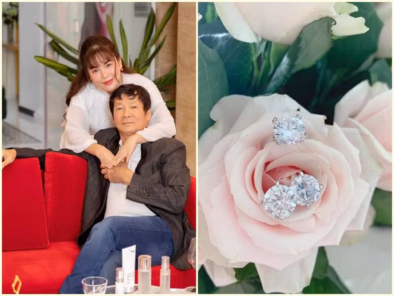 Phương Lê hiện tại có cuộc sống hạnh phúc bên chồng con. Không ít lần, cô khoe được ông xã chiều chuộng. Trong ngày sinh nhật năm 2019, Phương Lê nhận được 3 viên kim cương đắt tiền từ ông xã đại gia.