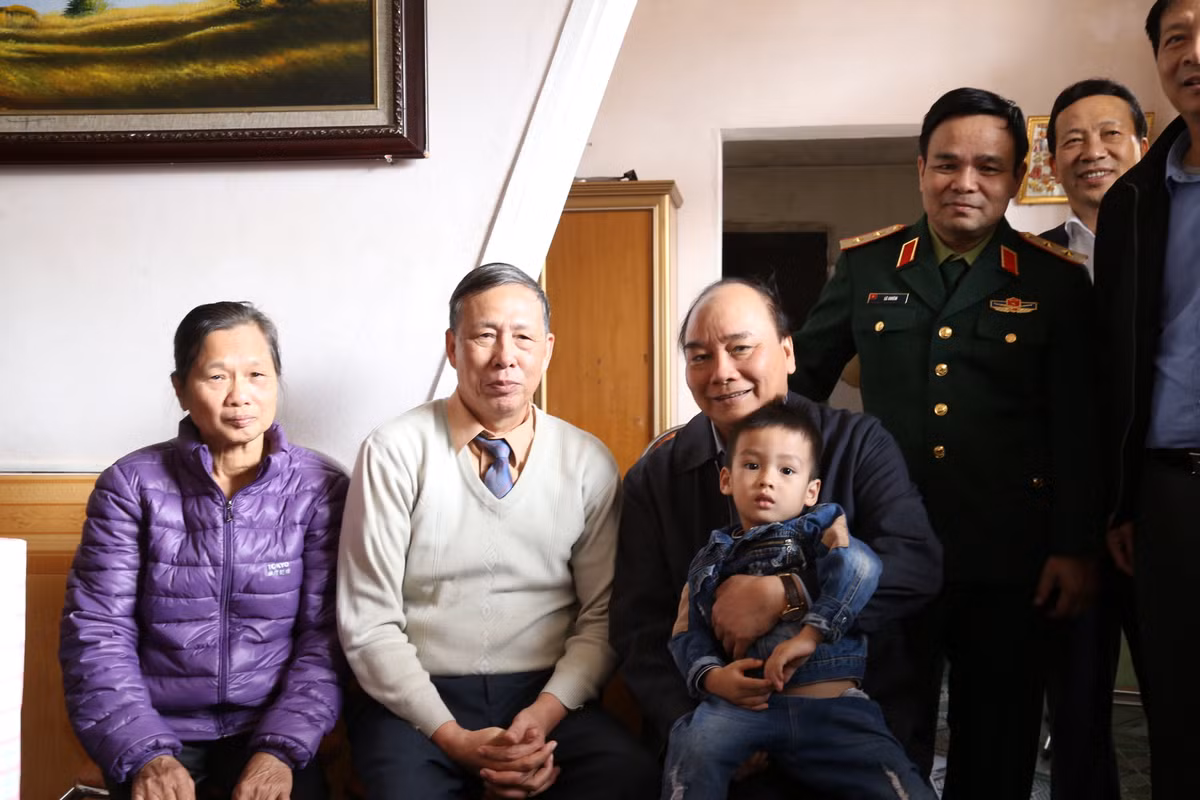 Hình ảnh Thủ tướng Nguyễn Xuân Phúc.