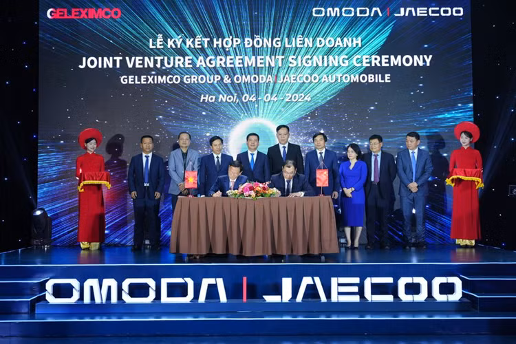 Omoda va Jaecoo chot xay nha may oto 20 nghin ty tai Thai Binh